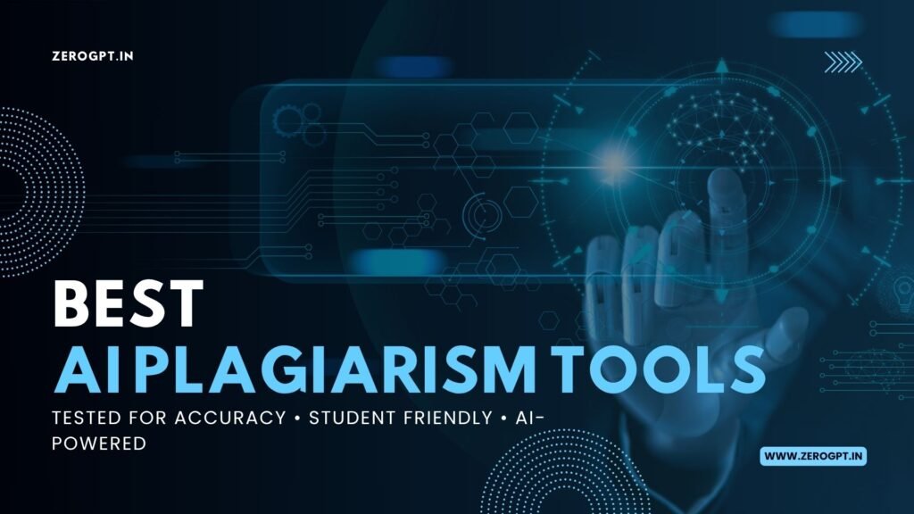 AI plagiarism checkers